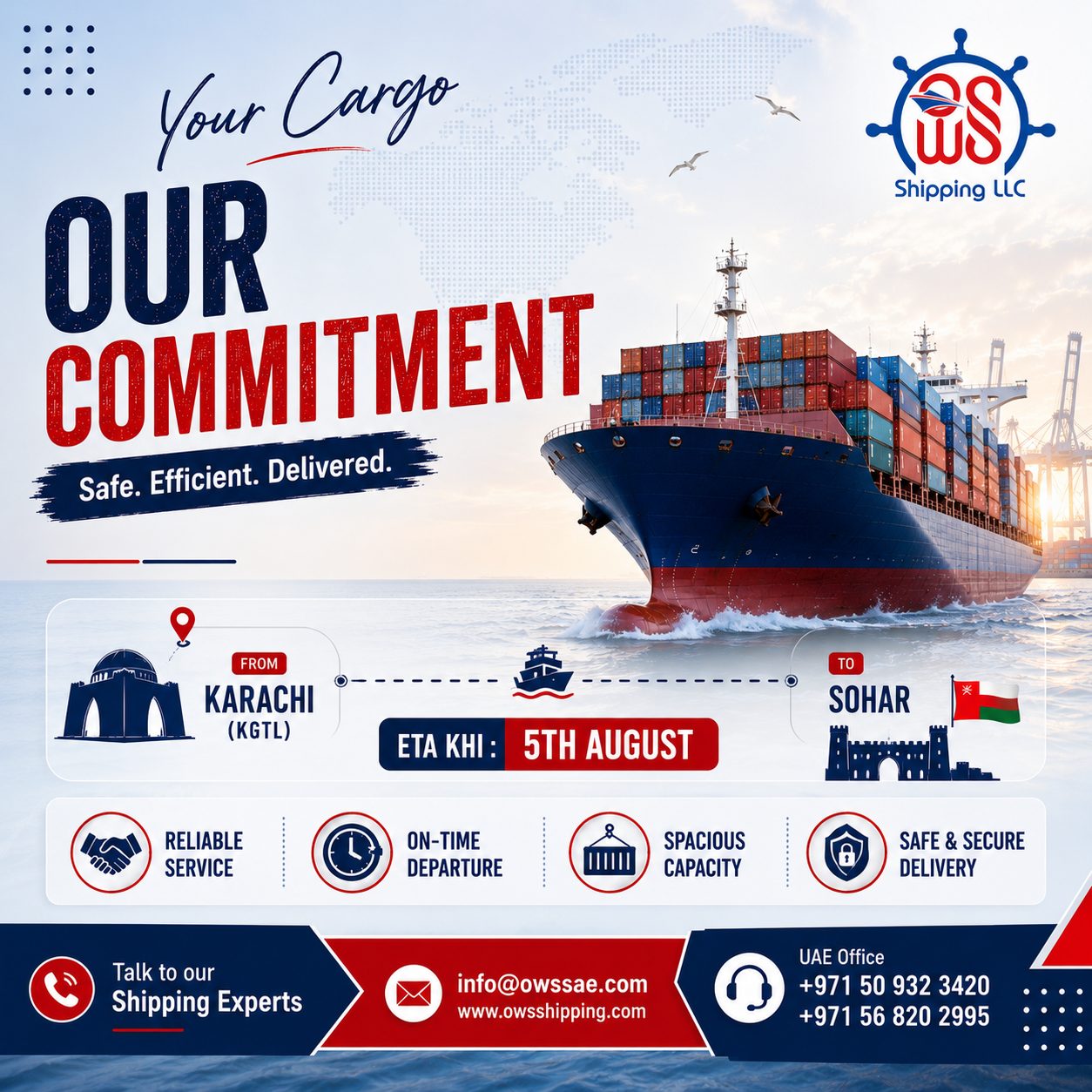OWS SHIPPING — OUR COMMITMENT design project