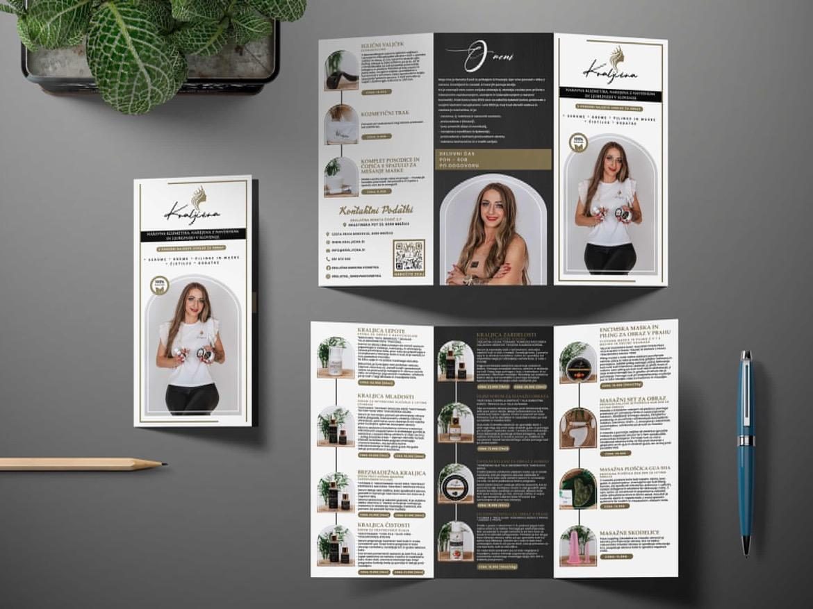KRALJICA TRIFOLD design project