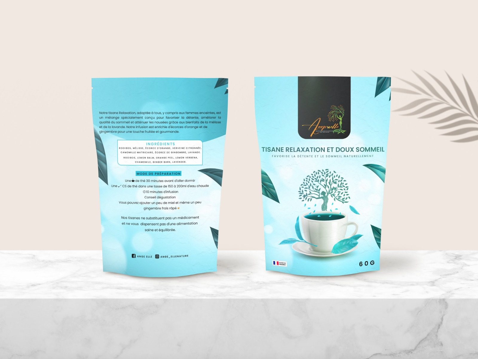 TISANE — RELAXATION POUCH design project