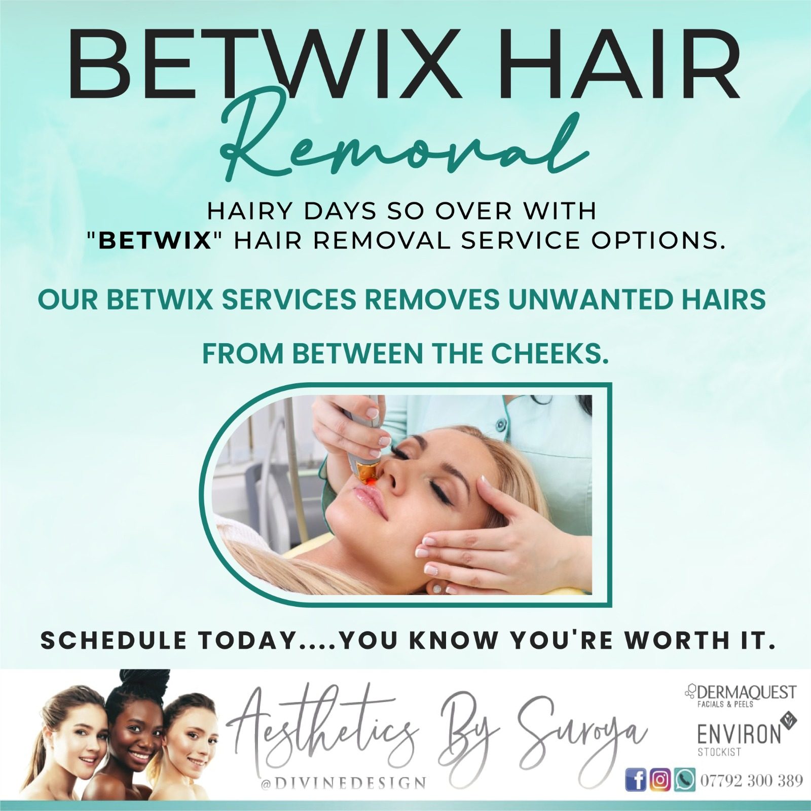AESTHETICS BY SONYA — BETWIX design project