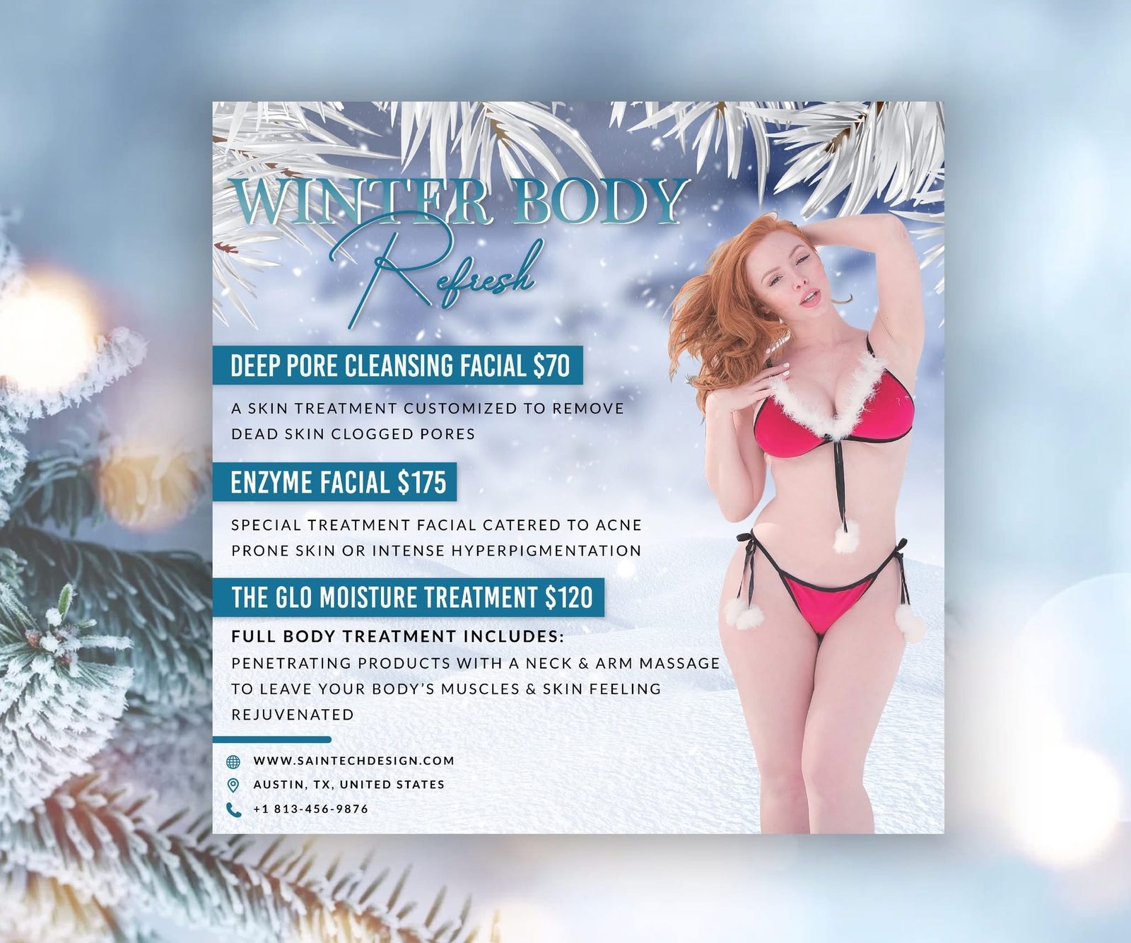 WINTER BODY RITUAL design project