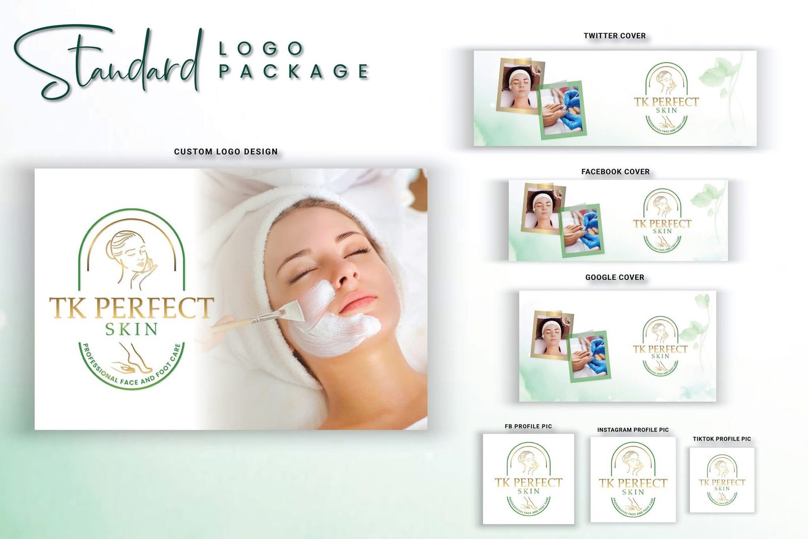 TK PERFECT SKIN — BRAND PACKAGE design project