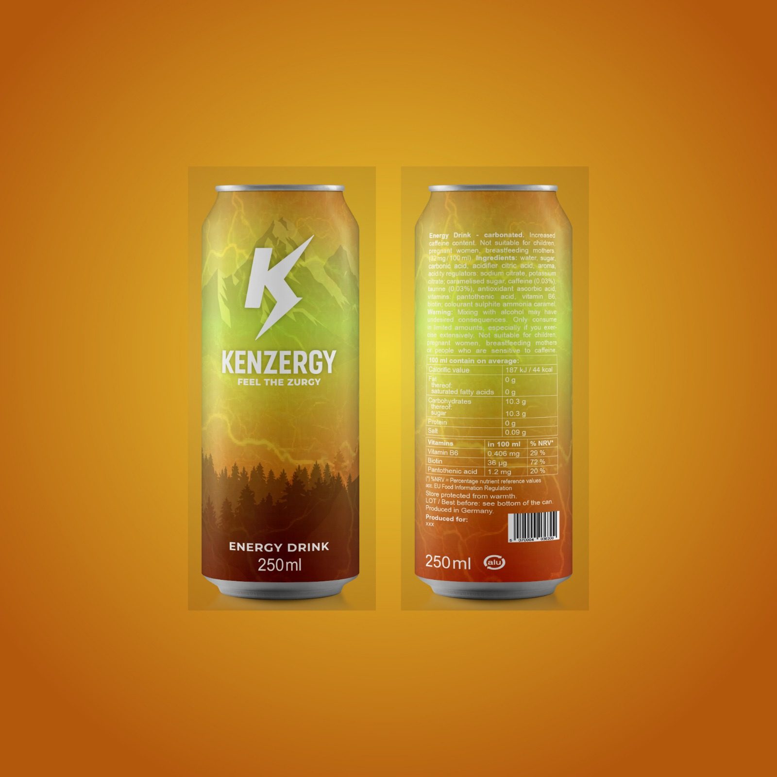 KENZERGY — ORANGE CAN design project